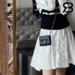 Túi Chanel Micro Classic Flap Shoulder Bag Màu Đen Siêu Cấp