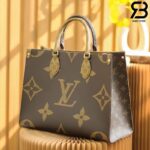 Túi LV On The Go MM Màu Nâu Best Quality