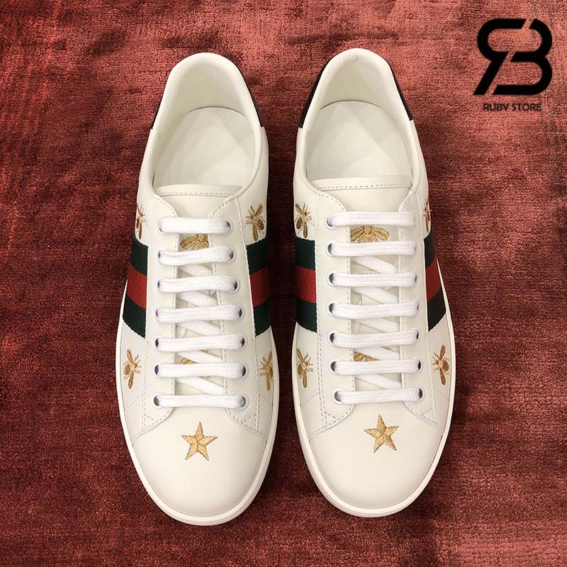 Giày Gucci Ace Bees and Stars Best Quality 
