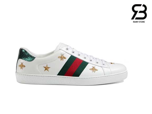 Giày Gucci Ace Bees and Stars Best Quality