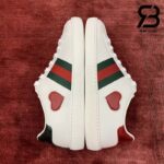 Giày Gucci Ace Embroidered Hearts Best Quality