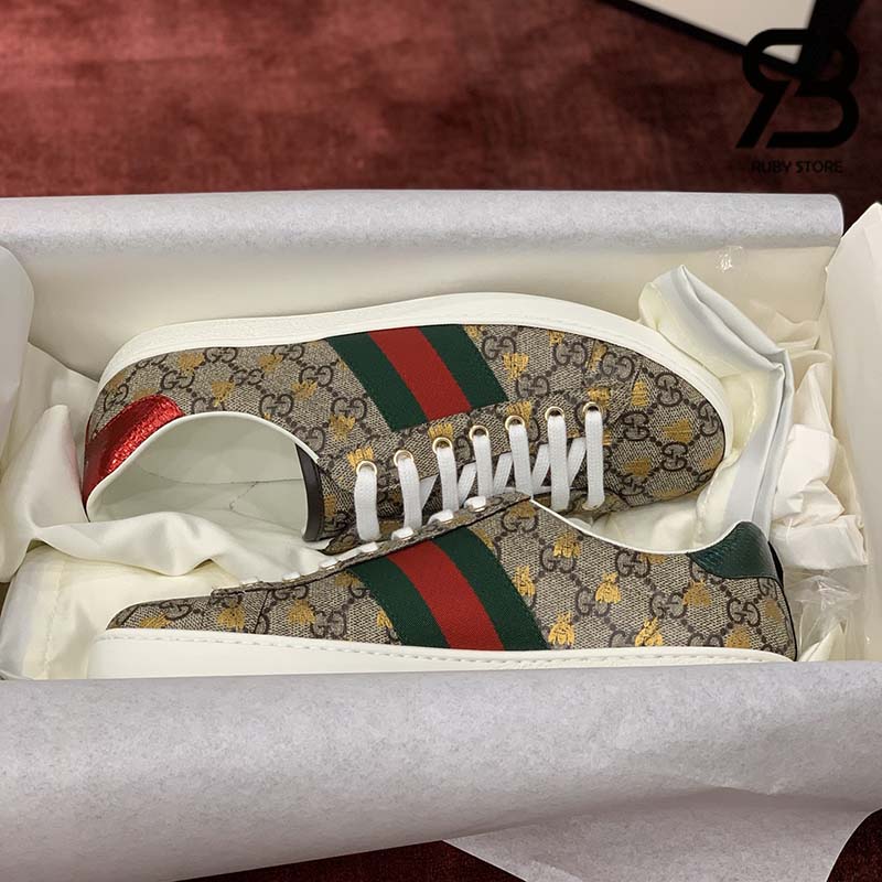 Giày Gucci Ace GG Supreme Bees Best Quality 