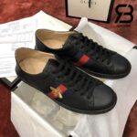 Giày Gucci Ace Soft Heel ‘Bee-Black’ Best Quality