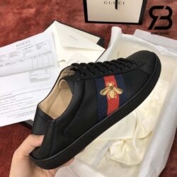 Giày Gucci Ace Soft Heel ‘Bee-Black’ Best Quality