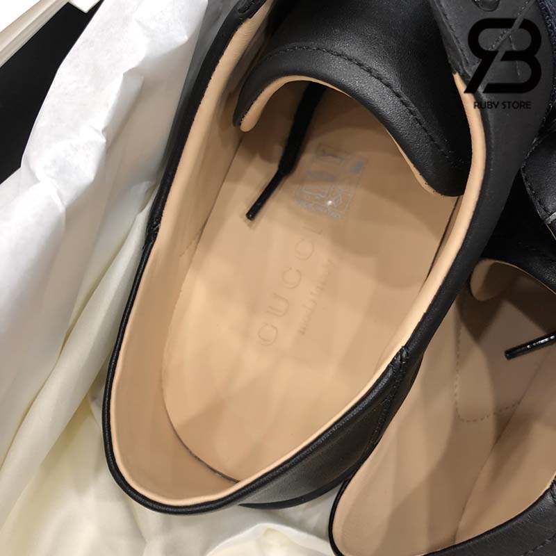 Giày Gucci Ace Soft Heel ‘Bee-Black’ Best Quality 