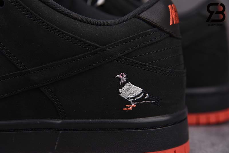 Giày Nike SB Dunk Low Black Pigeon Siêu Cấp