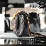 Túi Chanel 19 Flap Bag Black Đen Da Cừu Best Quality 26 CM