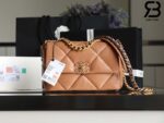 Túi Chanel 19 Flap Bag Brown Nâu Da Lambskin Best Quality 26 CM