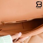 Túi Chanel 19 Flap Bag Brown Nâu Da Lambskin Best Quality 26 CM