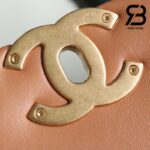 Túi Chanel 19 Flap Bag Brown Nâu Da Lambskin Best Quality 26 CM