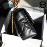 Túi Chanel 19 Flap Bag Large Black Đen Da Cừu Khóa Vàng Best Quality 30 CM