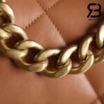 Túi Chanel 19 Flap Bag Brown Large Nâu Da Cừu Best Quality 30 CM