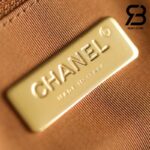Túi Chanel 19 Flap Bag Brown Large Nâu Da Cừu Best Quality 30 CM