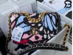 Túi Chanel 19 Flap Bag Multicolor Siêu Cấp