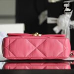Túi Chanel 19 Flap Bag Rose Pink Da Cừu Best Quality 26 CM