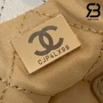 Túi Chanel 22 Shopping White Da Bê Siêu Cấp