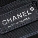 Túi Chanel Boy Medium Black Da Caviar Khóa Bạc Best Quality