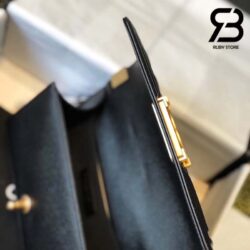 Túi Chanel Boy Small Black Da Caviar Khóa Vàng Best Quality