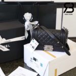 Túi Chanel Boy Small Black Da Caviar Khóa Bạc Best Quality