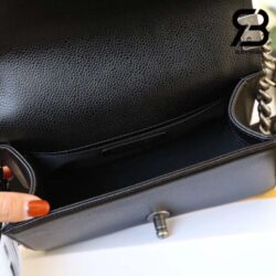 Túi Chanel Boy Small Black Da Caviar Khóa Bạc Best Quality