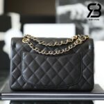 Túi Chanel Classic Small Black Da Caviar Khóa Vàng Best Quality