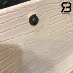 Túi YSL Kate Medium Crocodile Embossed Beige Gold Da Bê Best Quality