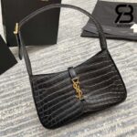 Túi YSL Le 5 A 7 Hobo Bag In Crocodile Embossed Da Bê Best Quality