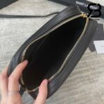 Túi YSL Lou Camera Bag Black Đen Da Bê Best Quality