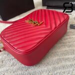 Túi YSL Lou Camera Bag Red Đỏ Da Bê Best Quality