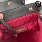 Ba lô Chanel 22B Affinity Backpack Black Đen Khóa Vàng 26CM Siêu Cấp