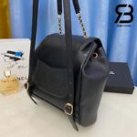 Ba lô Chanel Affinity Backpack Black Đen Khóa Vàng 25CM Best Quality