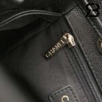 Ba lô Chanel Duma Backpack Black Đen Khóa Vàng Da Caviar 22CM Siêu Cấp