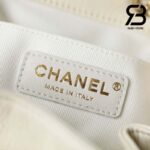 Ba lô Chanel Duma Backpack White Trắng Khóa Vàng Da Calfshin 20CM Best Quality