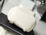 Ba lô Chanel Duma Backpack White Trắng Khóa Vàng Da Calfshin 20CM Best Quality