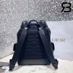 Ba Lô Dior Hit The Road Backpack Black Diamond Đen 43CM Best Quality
