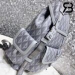 Ba Lô Dior Hit The Road Backpack Gray Xám Diamon 43CM Best Quality