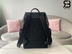 Ba Lô Dior Saddle Backpack Black Beige Đen Kem 41CM Best Quality
