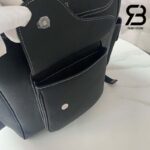 Ba Lô Dior Saddle Backpack Black Đen Chỉ Trắng Calfskin 41CM Best Quality