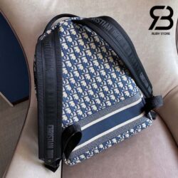 Ba Lô Diortravel Backpack Blue Màu Xanh 41CM Best Quality