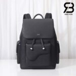 ba Lô Dior Saddle Backpack Black Đen Full Calfskin 41CM Best Quality