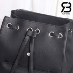 ba Lô Dior Saddle Backpack Black Đen Full Calfskin 41CM Best Quality