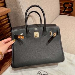 Túi Hermes Birkin 30 Black Noir Đen Da Togo Best Quality