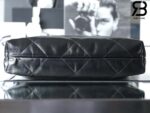 Túi Chanel 22 Handbag Black Gold Đen Vàng Da Bê 38CM Best Quality