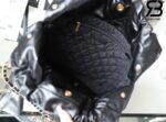 Túi Chanel 22 Large Handbag Black Gold Đen Vàng Da Bê 45CM Best Quality