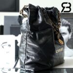 Túi Chanel 22 Large Handbag Black White Đen Trắng Da Bê 45CM Best Quality