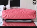 Túi Chanel 22 Handbag Pink Gold Hồng Logo Vàng Da Bê 38CM Best Quality