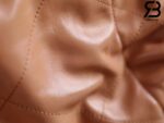 Túi Chanel 22 Small Handbag Light Brown Gold Nâu Logo Vàng Da Bê 34CM Best Quality