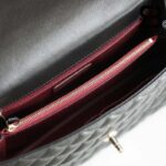 Túi Chanel Coco Handile Medium Black Đen Da Caviar Best Quality