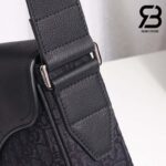 Túi Dior Mini Saddle Messenger Bag Black Đen 23CM Best Quality