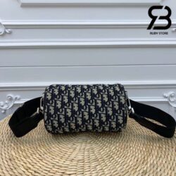 Túi Dior Roller Messenger Bag Black Beige Đen Kem 21CM Best Quality
